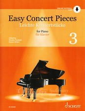 Easy concert Pieces 3 (Audio Online)